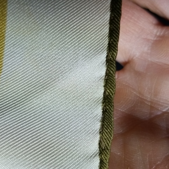 1950's "Jeanne Lanvin" Authentic Vintage Silk Scarf - Picture 6 of 8